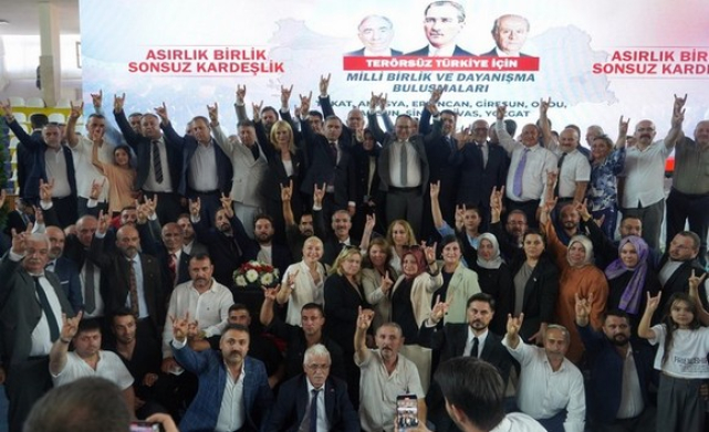 MHP Samsun İl Teşkilatı Tokat’ta ‘Terörsüz Türkiye’ Programına Katıldı!