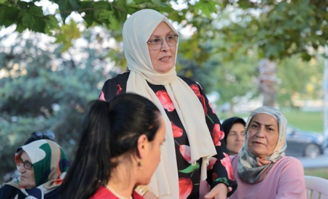 Başkan İhsan Kurnaz Mahalle Kadın Kolları Başkanlarıyla Buluştu!