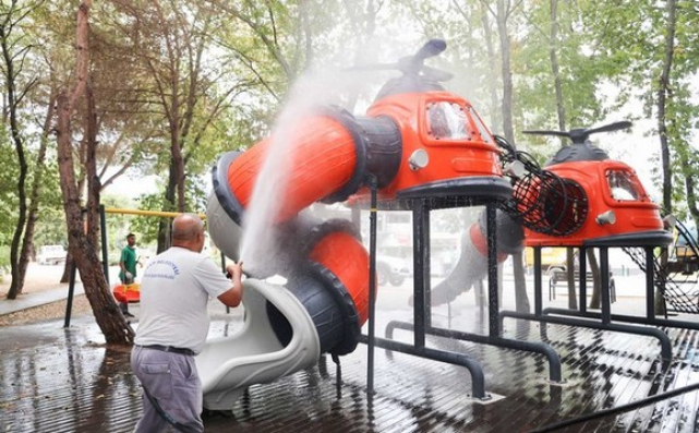 Canik Belediyesi’nden Havacılık Konseptli Yeni Park!