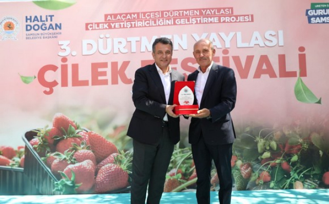 Üçüncü Dürtmen Yaylası Çilek Festivali Coşkuyla Gerçekleşti!