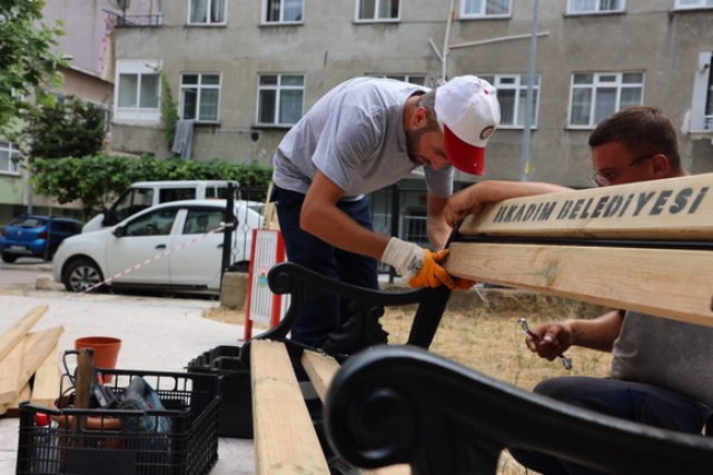 İlkadım’ın Parklarına Estetik Dokunuş!