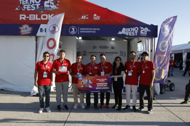 OMÜ, TEKNOFEST 2025’te Türkiye İkinciliği, ISIF’25’ten 6 Madalya ve Patent Ödülü ile Gurur Kaynağı Oldu!