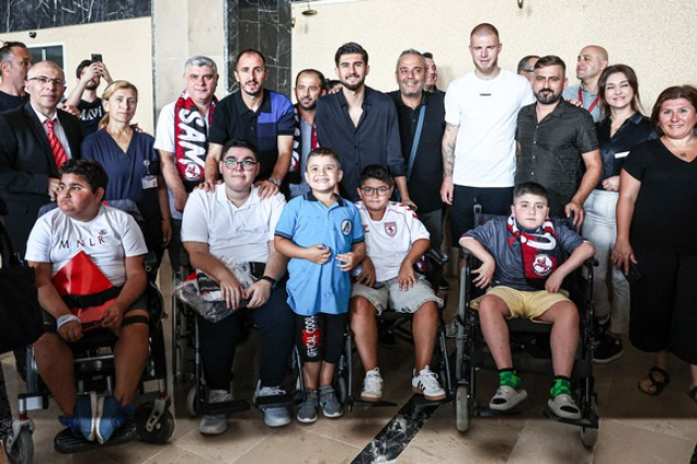 Samsunspor’dan Anlamlı Bir Sosyal Sorumluluk Ziyareti!