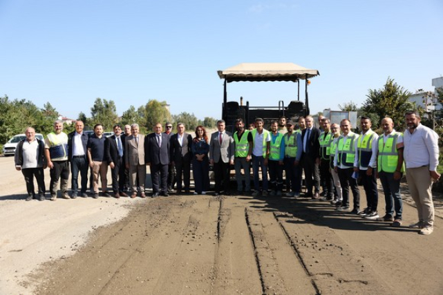 Büyükşehir Belediyesi Terme Yeni Bulvar Yolunda Çalışmalarını Sürdürüyor!
