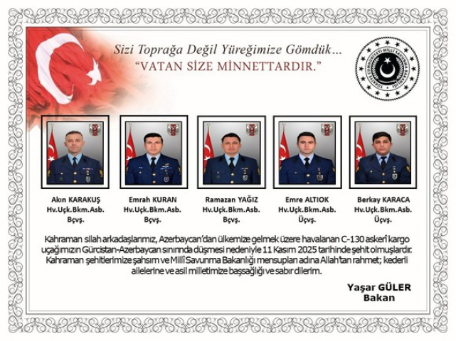 Askeri Kargo Uçağı Düştü, 20 Şehit Var! 1 Tanesi Samsunlu…