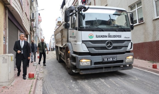 Başkan İhsan Kurnaz Saha Çalışmalarını İnceledi!