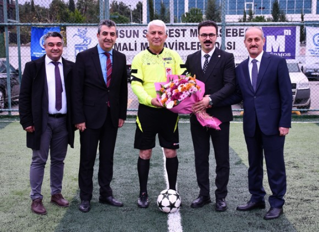 Samsun SMMMO’da Düzenlenen Kurumlar Arası Futbol Turnuvası Tamamlandı!