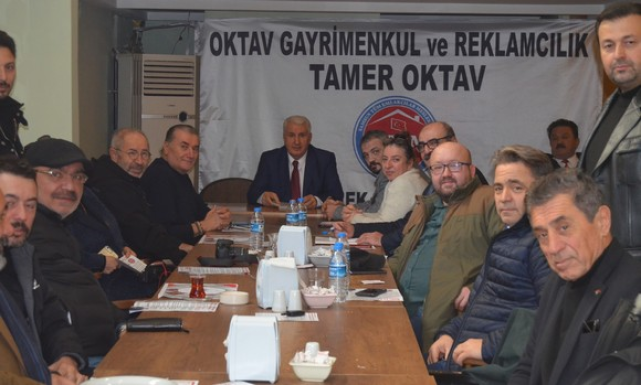 SATEM Başkan Adayı Tamer Oktav Gazetecileri Ağırladı! VİDEOLU