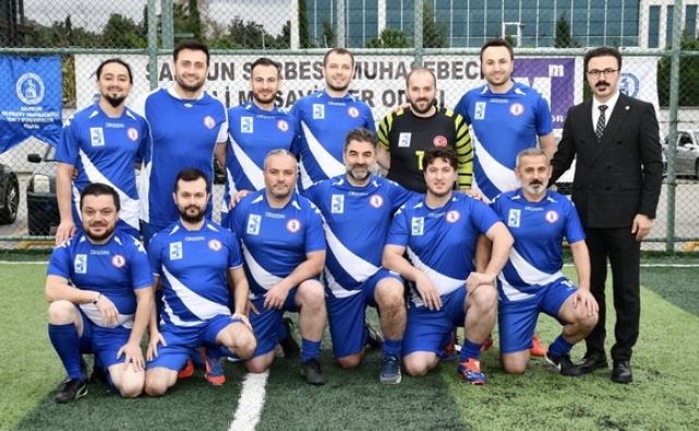 Samsun SMMMO’da Düzenlenen Kurumlar Arası Futbol Turnuvası Tamamlandı!