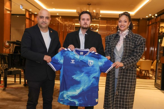 Üsküp FK Başkanından Samsunspor’a Nezaket Ziyareti!