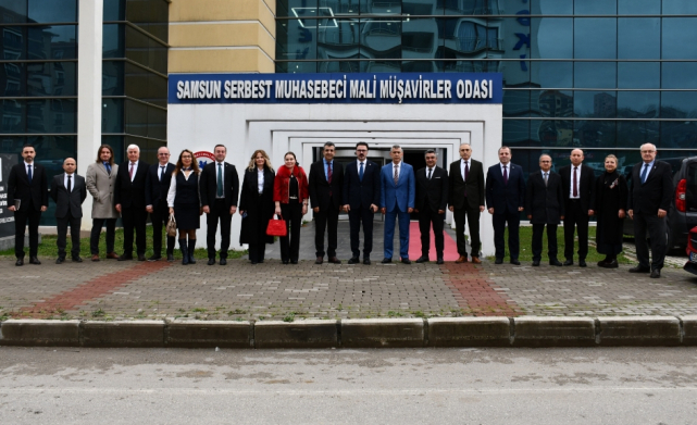 Vergi Haftası Kapsamında Deftarlıktan Samsun Mali Müşavirler Odası'na Ziyaret!