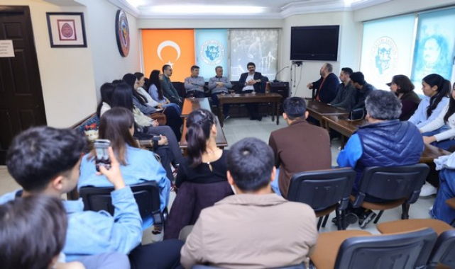 Başkan İhsan Kurnaz Uluslararası Öğrencilerle Buluştu!