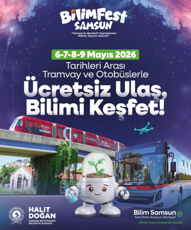 BİLİMFEST Ziyaretçilerine Kapılarını Açıyor!