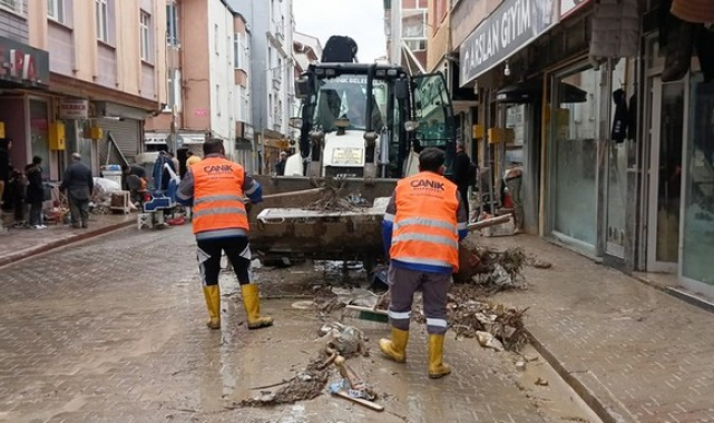 Canik Belediyesi'nden Havza'ya Yardım Eli!