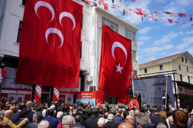 MHP Samsun'da Miting Gibi Açılış!