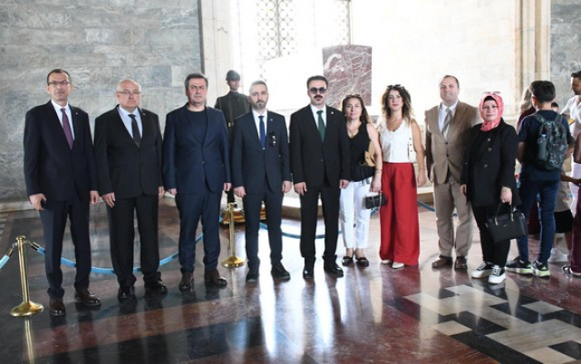 SMMMO’dan TÜRMOB ve Anıtkabir’e Ziyaret!