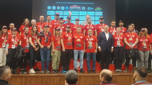 Petlas 2026 Türkiye Offroad Şampiyonası Ödül Töreni Vezirköprü’de Yapıldı!