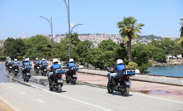 Motosikletli Zabıta Ekipleri İle Etkin ve Hızlı Hizmet!