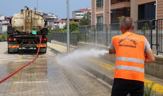 Temiz Kent Vizyonuyla İlkadım'ın Her Noktasında Yoğun Mesai!