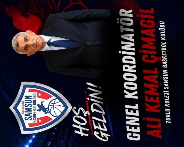Süper Lig'in Yeni Ekibi Zorlu Koleji Samsun Basketbol'da Genel Koordinatörlük Görevine Ali Kemal Çımagil Getirildi!