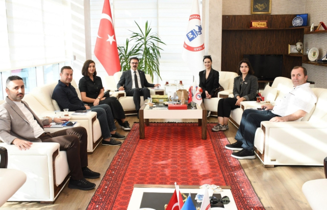 Kurum ve İş Dünyası Temsilcilerinden SMMMO'ya Ziyaret!
