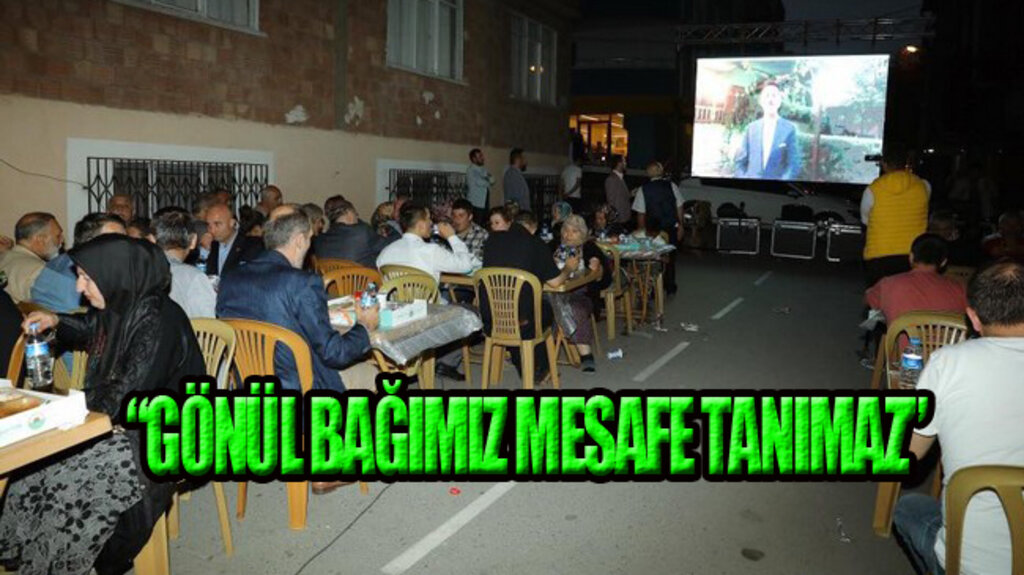 Başkan Canlı Bağlantıyla Teşekkür Etti!