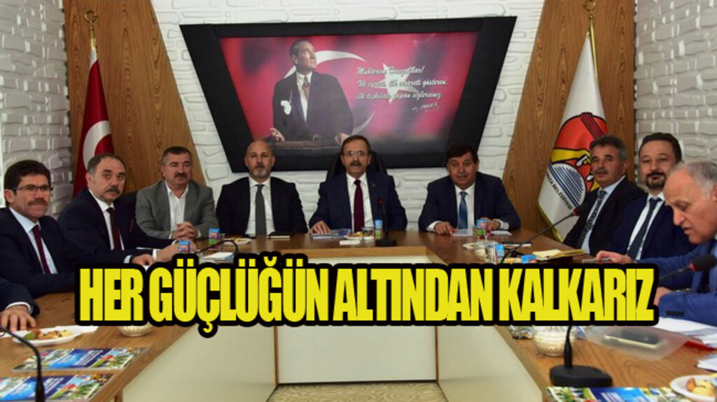Başkan Şahin ‘Birlikten Kuvvet Doğar’!