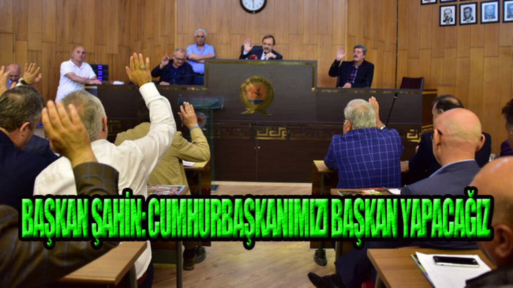 Samsun Belediyeler Birliği Başkanı Zihni Şahin Oldu!