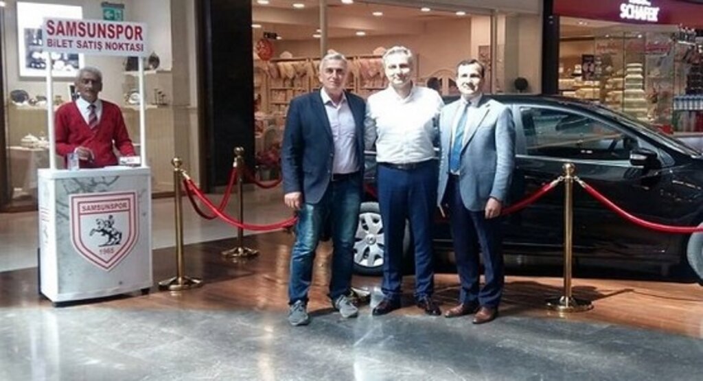 Samsunspor Çekiliş Biletlerine Yeni Satış Noktası!