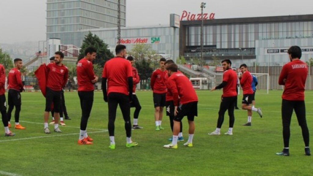 Samsunspor’da Tatsız Tuzsuz Antrenman!
