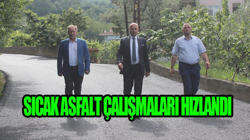 Tekkeköy’de Asfalt Yol Atağı!