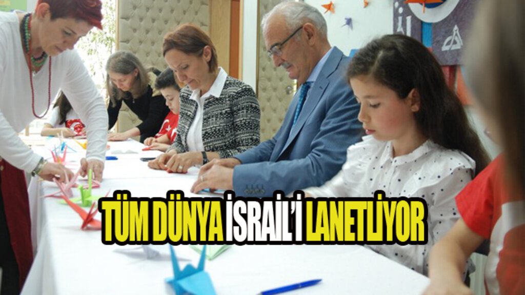 Origami Sanatıyla Turna Yaptı, Barış Mesajı Verdi!