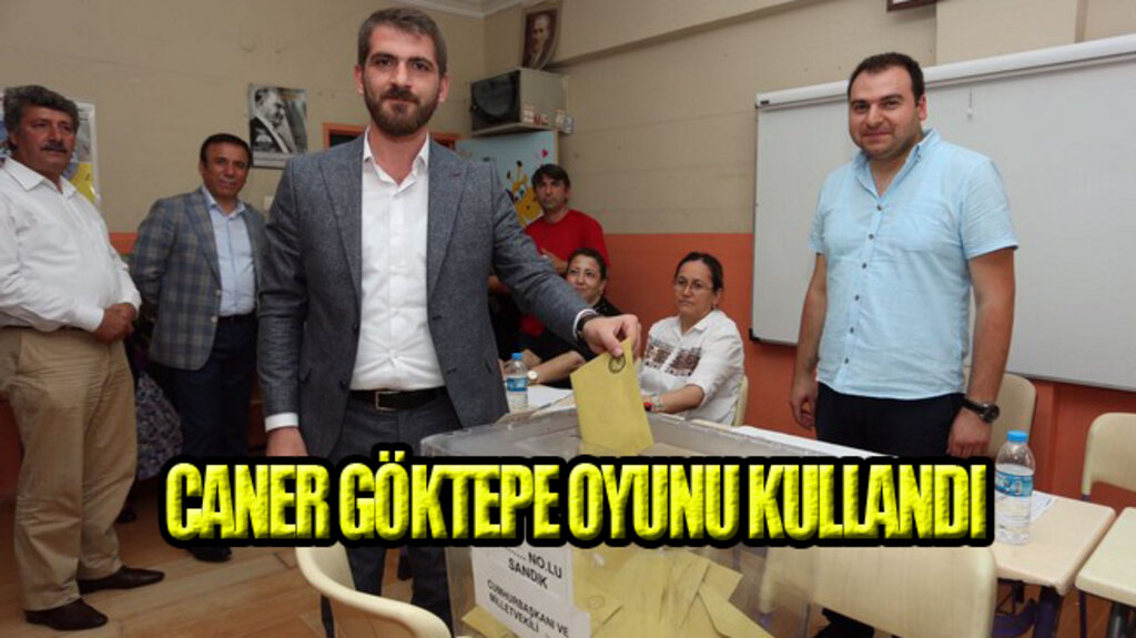 Caner Göktepe Oy Kullanırken Maziyi Hatırladı!