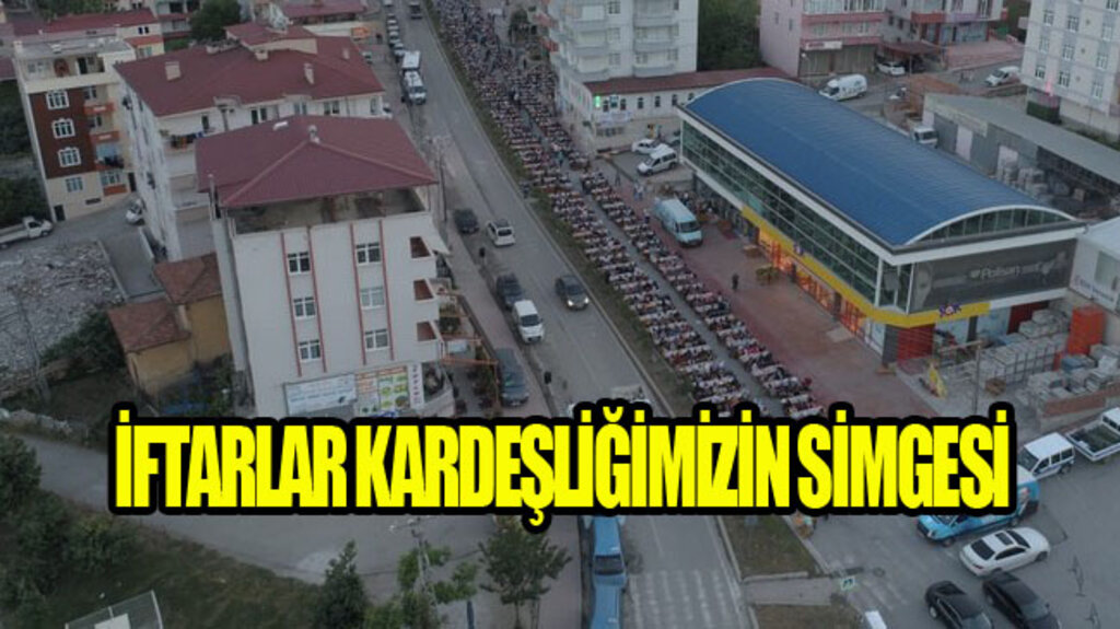 İlkadım’da 750 Metre Dev İftar Sofrası!