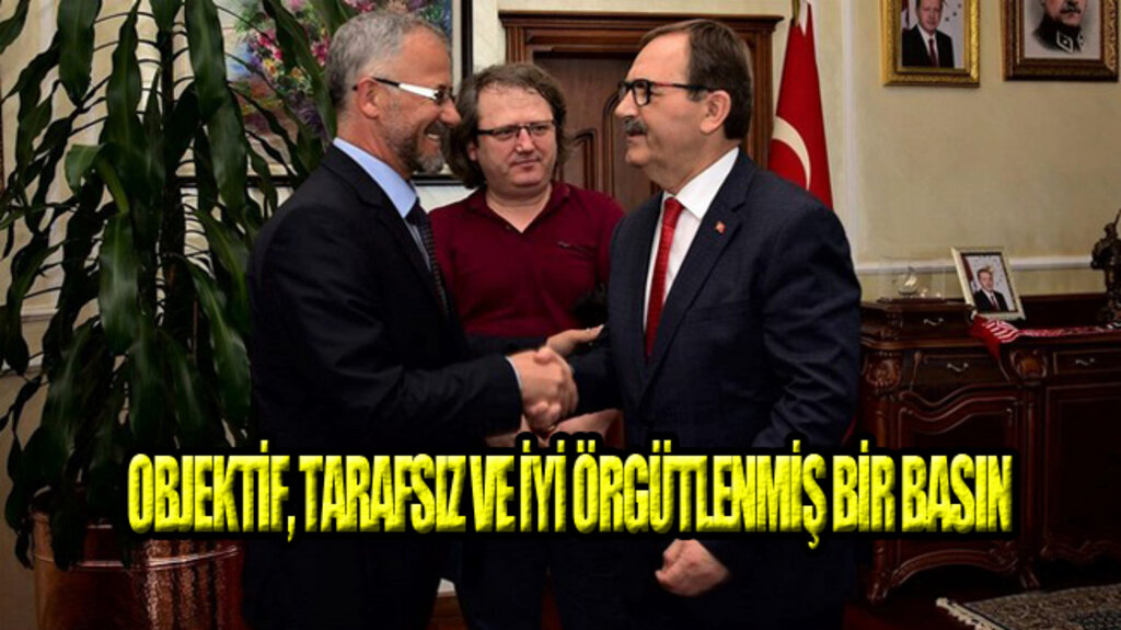 Samsun’da Gazetecilerden Başkan Şahin’e Ziyaret!