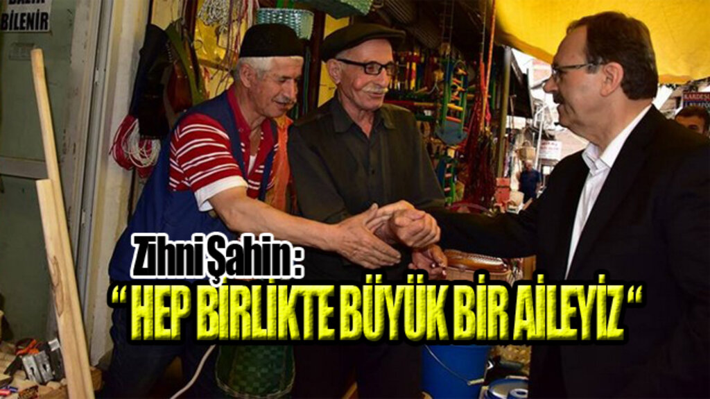 Zihni Şahin'e Çarşamba'da Sıcak Karşılama!