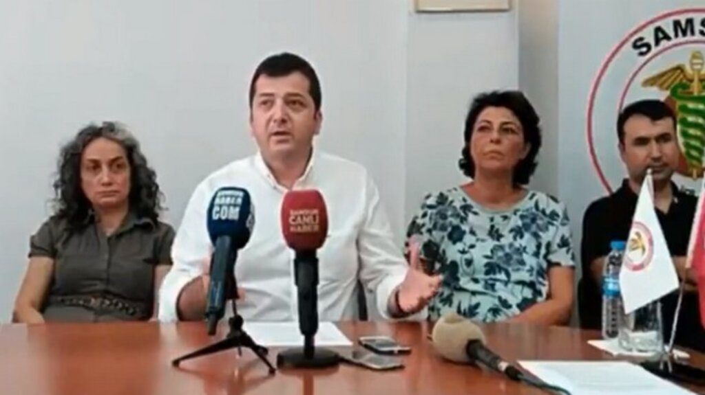 Samsun Tabip Odası'ndan Açığa Almaya Tepki!