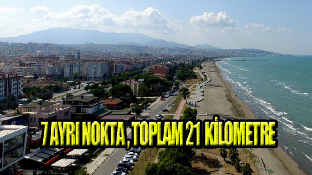 Samsun’da Denize Girilecek Yeler Açıklandı!