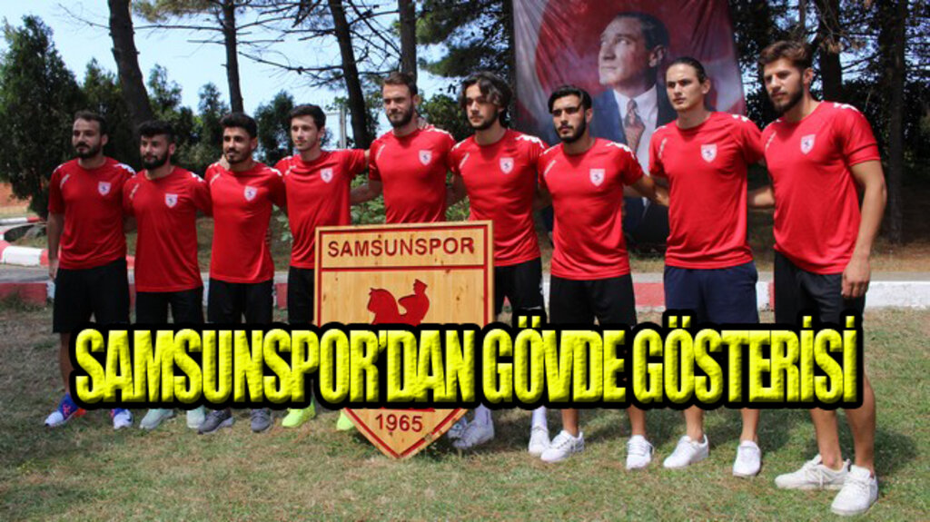 Samsunspor İmza Şov Yaptı!