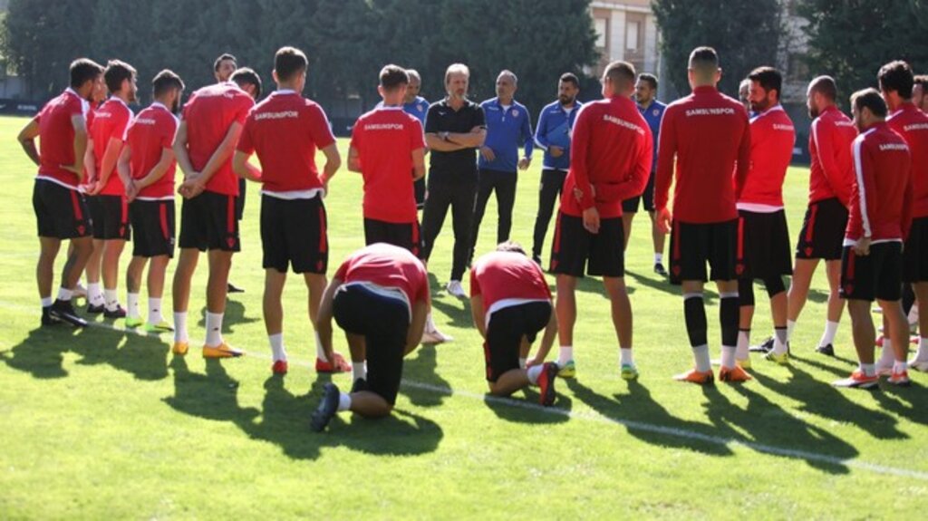 Florya’da Çalışan Samsunspor Maç Saatini Bekliyor!