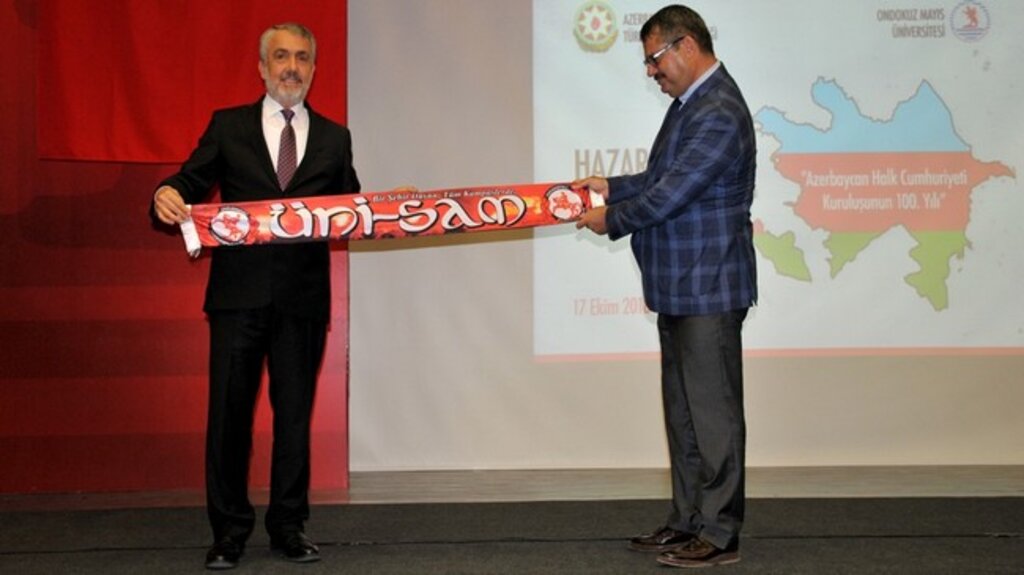 Hazar İbrahim,  OMÜ’de Konferans Verdi!