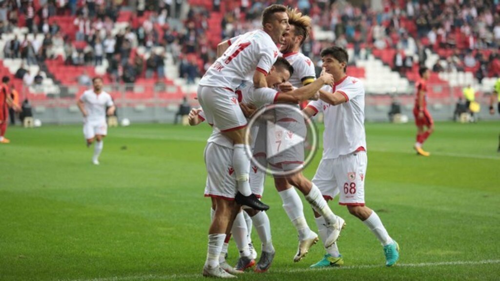 Samsunspor - Gaziantepspor 2-0 Maç Özeti! VİDEO