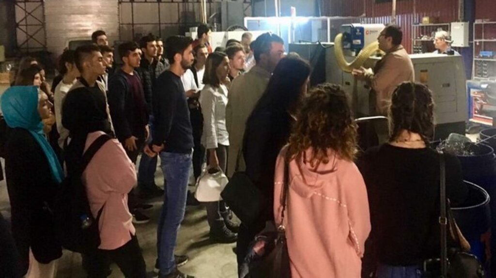 Terme MYO  Dış Ticaret Bölümü SASBAŞ’ı Gezdi!