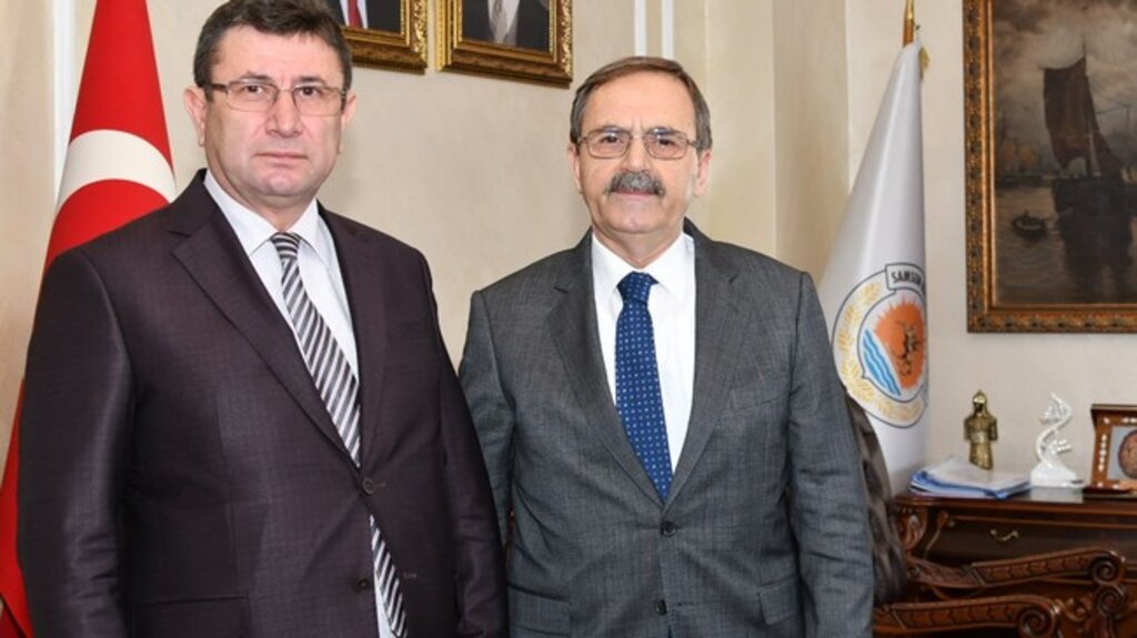 Ali Fuat Türkel'den Başkan Şahin'e Veda Ziyareti!