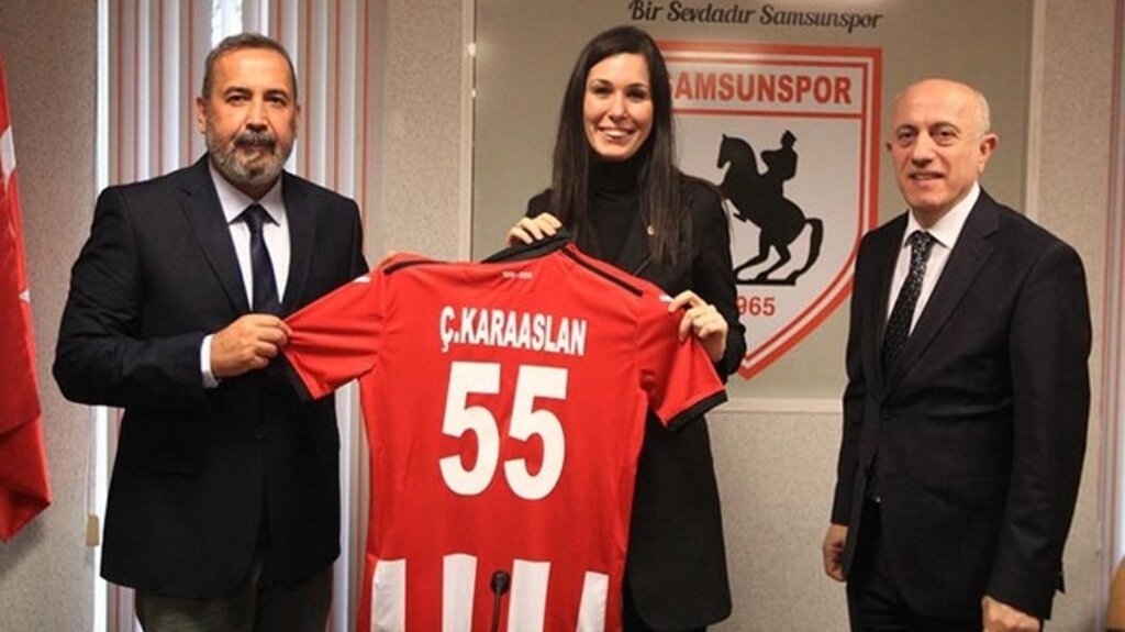 Karaaslan Ziyarette Açıkladı! Samsunspor Şehitleri Anıtı Yapılıyor