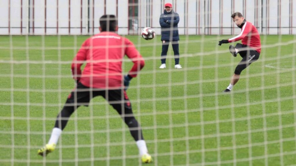 Samsunspor Şut Çalıştı! Hedef 3 Puan