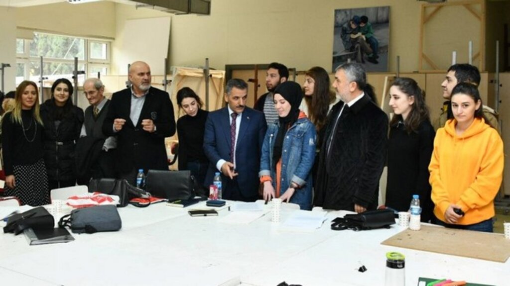 Vali Osman Kaymak, Rektör Bilgiç Eşliğinde GSF’yi Ziyaret Etti!