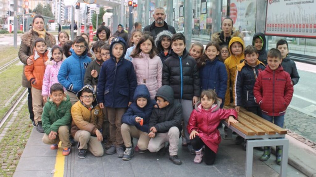 ‘Çocuk Gözüyle Ulaşım Projesi’ Samsun’da Dikkatleri Çekti!
