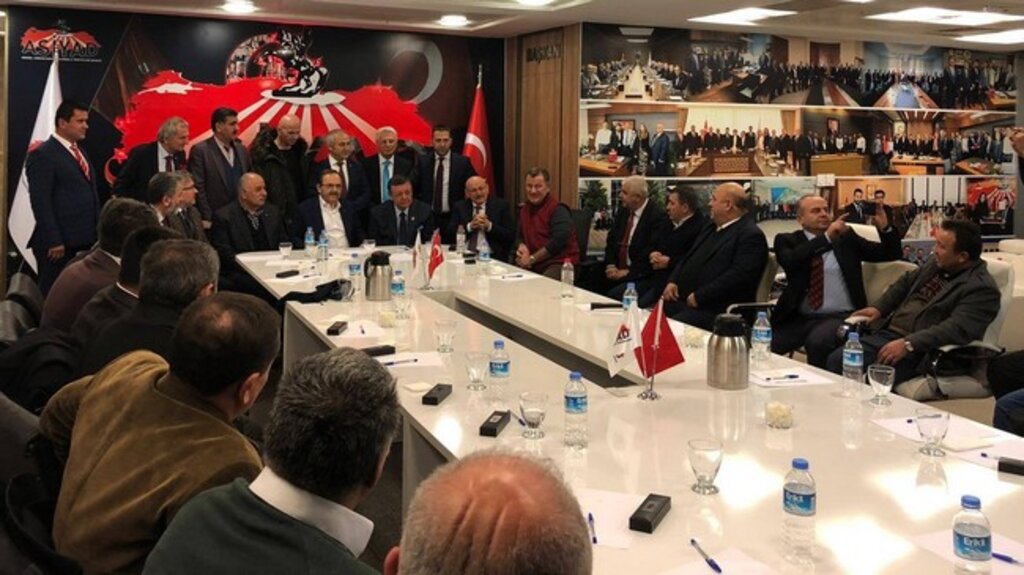 Başkan Zihni Şahin, Başkentte ASİAD'ın Konuğu Oldu!
