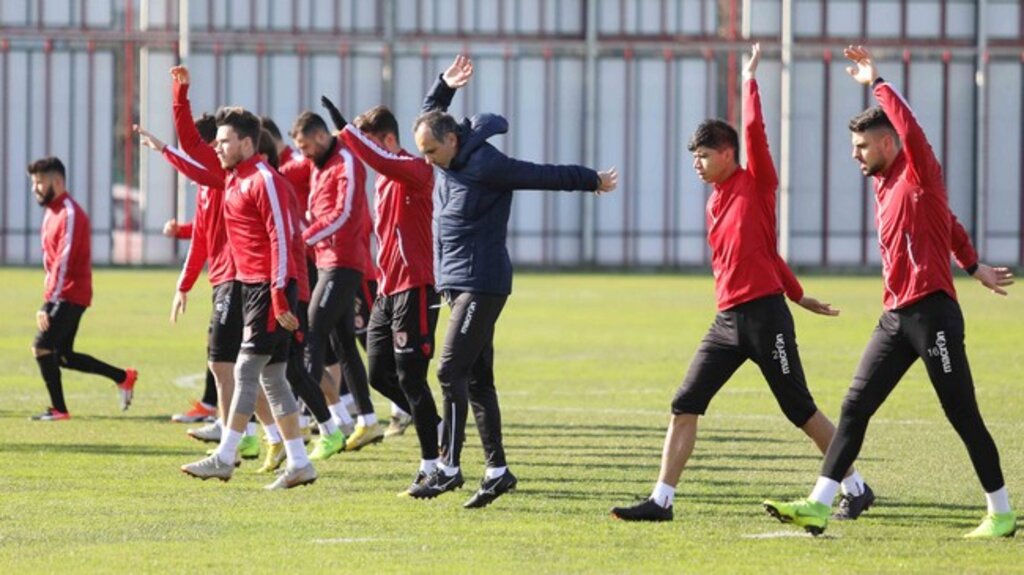 Samsunspor, Gümüşhanespor Hazırlıklarını Sürdürdü!